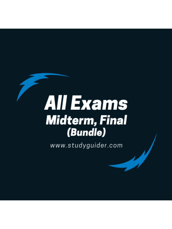 NRNP 6645 Midterm plus Final Exam (Bundle)